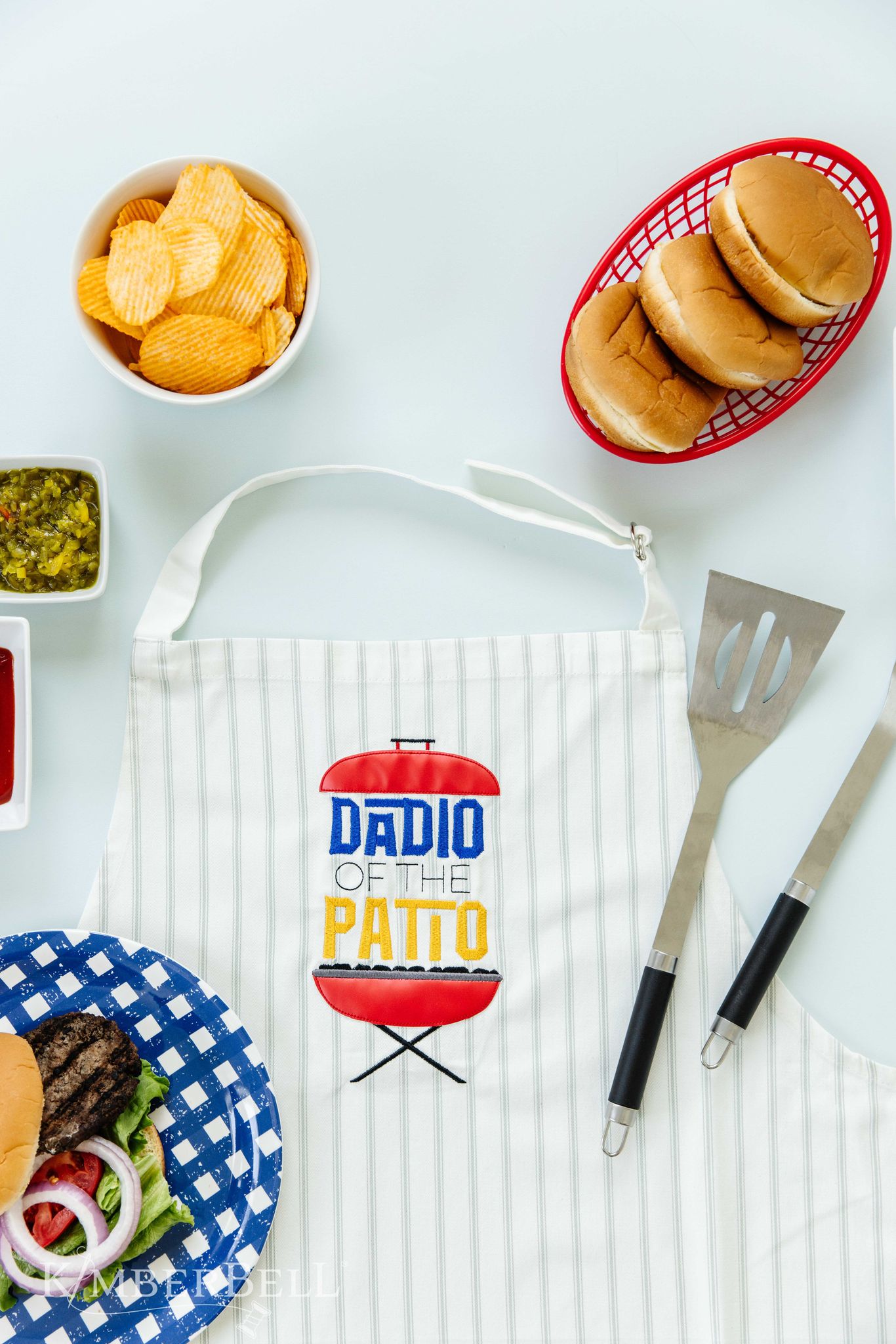 It's Kimberbell's Red, White & BBQ Machine Embroidery Spark Event!